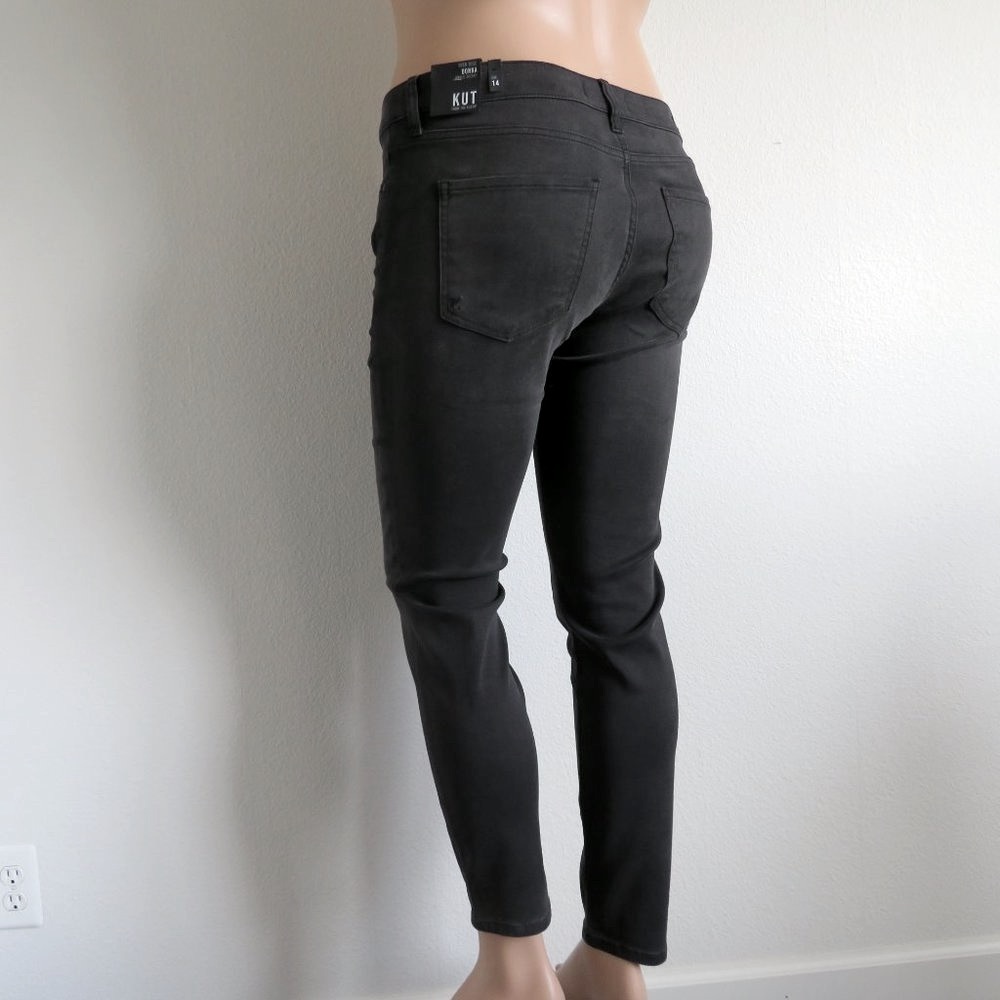 KUT from the KLOTH Jeans Women Donna Ankle Skinny Plus Size 24W NWT - Picture 2 of 3